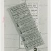 Special Days - Mayors' Day - Specimen ticket