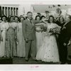 Special Days - Suffolk County Day - Woman being crowned Miss Suffolk by two men