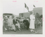 Special Days - Women's Benefit Assn. Day - Woman giving speech