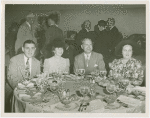 Special Weeks - Bronx Week - James Lyons with others at table