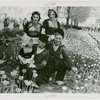Special Weeks - Tulip Week - Group in costumes in tulip bed