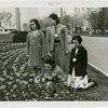Special Weeks - Tulip Week - Girls looking at tulips