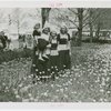 Special Weeks - Tulip Week - Women and child in costumes in tulip bed