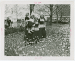 Special Weeks - Tulip Week - Women and child in costumes in tulip bed
