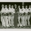 Sports - Christy Walsh with women in Trylon and Perisphere sweaters