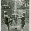 Sports - Women in water fountain