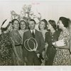 Sports - Betty Nuthall, Sir Louis Beale, Kay Stammers, Nina Brown with other tennis players