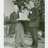 Sports - Man handing other man certificate