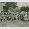 Sports - Archery - Group of women in costumes with bows and arrows