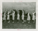 Sports - Archery - Group of women with bows and arrows