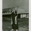Sports - Archery - Japanese woman aiming bow