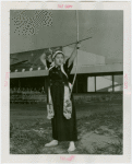 Sports - Archery - Japanese woman aiming bow