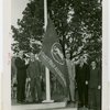 Sports - Banner - Group of men raising United States Polo Association flag