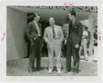 Sports - Baseball - Myril Hoag, Fred Haney and George McQuinn