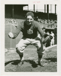 Sports - Baseball - Baseball player with mitt