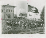 Sports - Baseball - Crowd of boys at baseball school