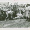 Sports - Baseball - Pie Traynor and Paul Waner showing boys how to slide