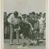 Sports - Baseball - Ruth, Babe - Timing boy running around bases