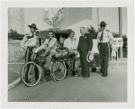 Sports - Bicycling - Men with tandem bicycle