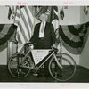 Sports - Bicycling - Charles 'Mile A Minute' Murphy with bicycle