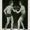 Sports - Boxing - Women in Trylon and Perisphere sweaters boxing