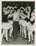 Sports - Boxing - Lew Jenkins with showgirls