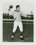 Sports - Football - Clarence Parker throwing football