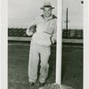 Sports - Football - Potsy Clark standing with football
