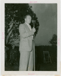 Sports - Football - Eddie Anderson giving speech