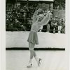 Sports - Ice Skating - Erna Anderson posing on ice skates