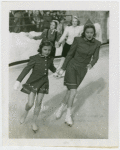 Sports - Ice Skating - Woman and girl skating together