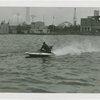 Sports - Motorboat Racing - Man in motorboat on Fountain Lake