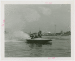Sports - Motorboat Racing - Man in motorboat on Fountain Lake