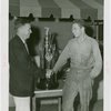 Sports - Motorboat Racing - Two men with trophy