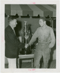 Sports - Motorboat Racing - Two men with trophy