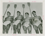 Sports - Rowing - Four members of Yonkers Canoe Club