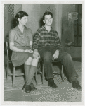 Sports - Self-Defense - Man with hand on woman's leg