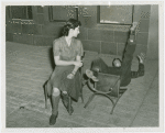 Sports - Self-Defense - Woman flipping man out of chair