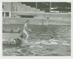 Sports - Waterskiing - Man and women on water-skis