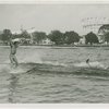 Sports - Waterskiing - Man and woman on water-skis