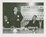 Sports - Whalen, Grover - At luncheon