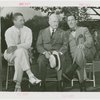 Sports - Whalen, Grover - Sitting with Harvey Gibson and other man