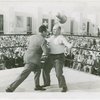 Sports - Whalen, Grover - Throwing punch at Cannonball Richards