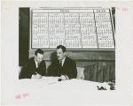 Standard Brands - Grover Whalen signing contract with S.R. Snapp