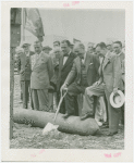 Standard Brands - Grover Whalen and others at groundbreaking