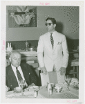 Standard Brands - Two men at luncheon