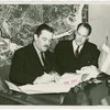 Sweden Participation - Grover Whalen and Martin Kastengren signing contract