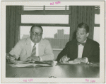 Sweden Participation - Grover Whalen signing contract with officials