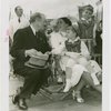 Sweden Participation - Gustav Möller speaking to Countess Folke Bernadotte