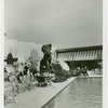 Sweden Participation - Men and women in courtyard